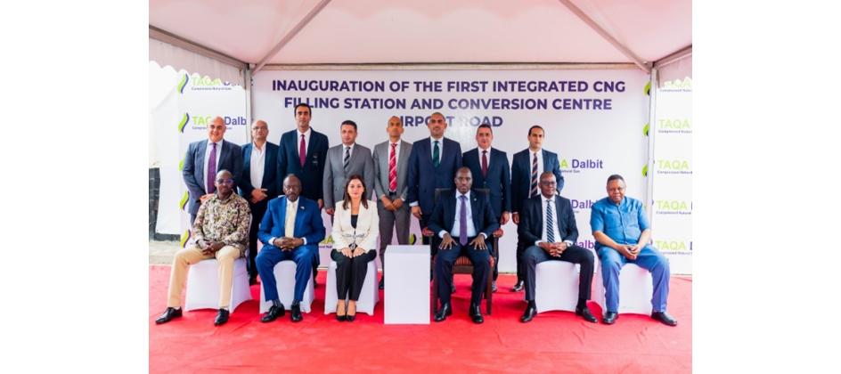 TAQA Dalbit launches the first integrated natural gas filling station and conversion center in Tanzania